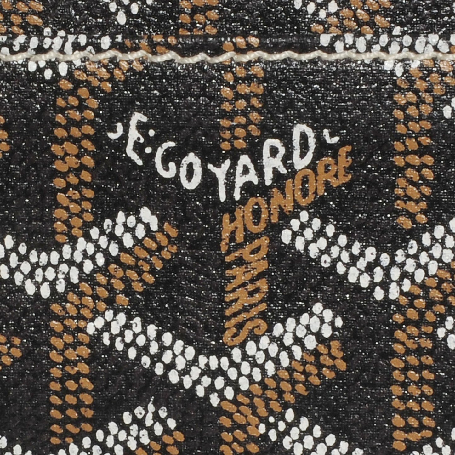 Goyardine Saint Louis PM Black Gold