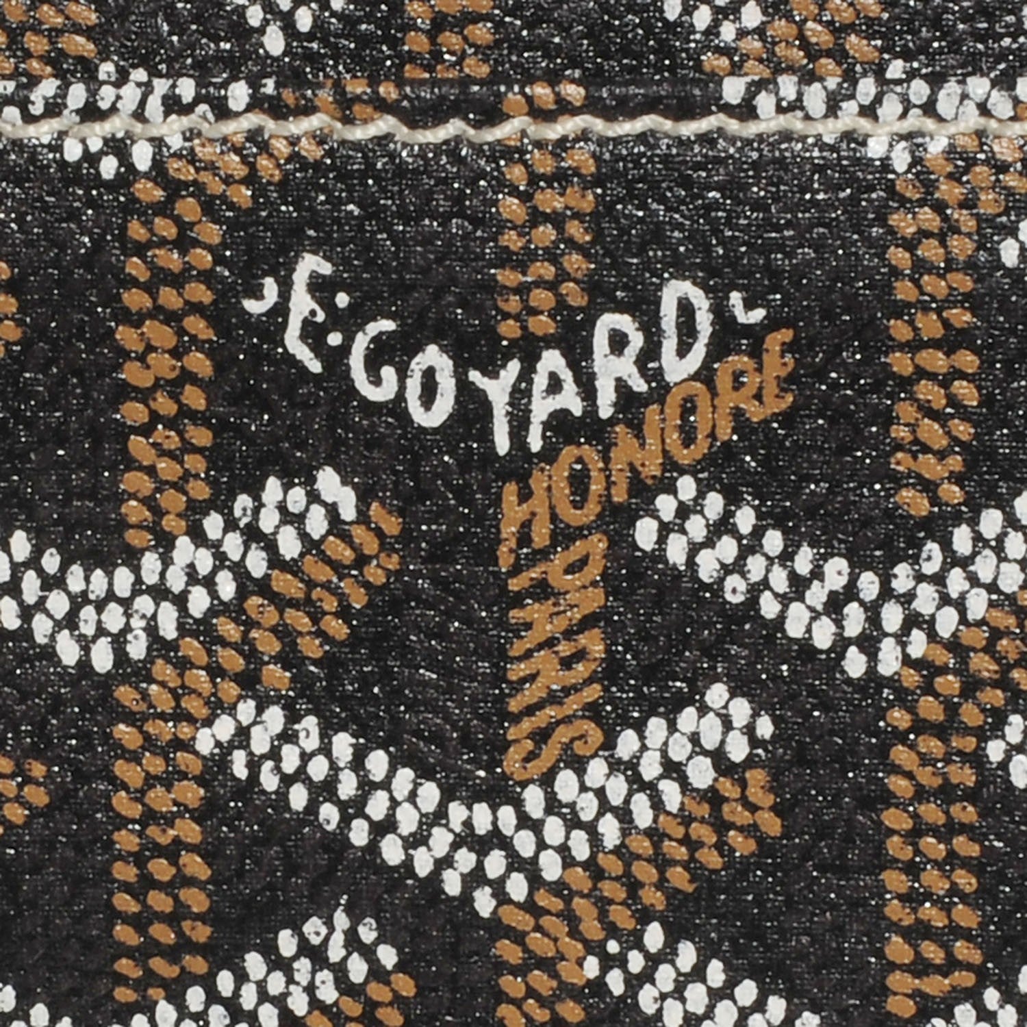Goyard Goyardine Saint Louis PM Black Gold 7 of 9