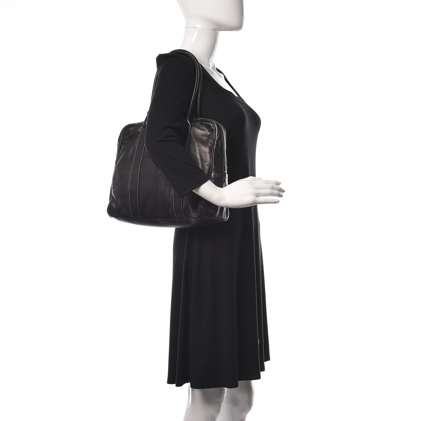 Nappa Soft Tote Black