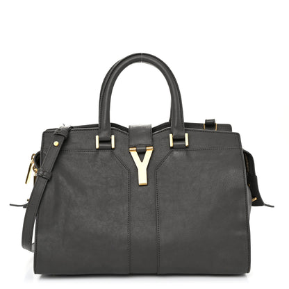 Saint Laurent Sheepskin Small Cabas Chyc Grey 1 of 12