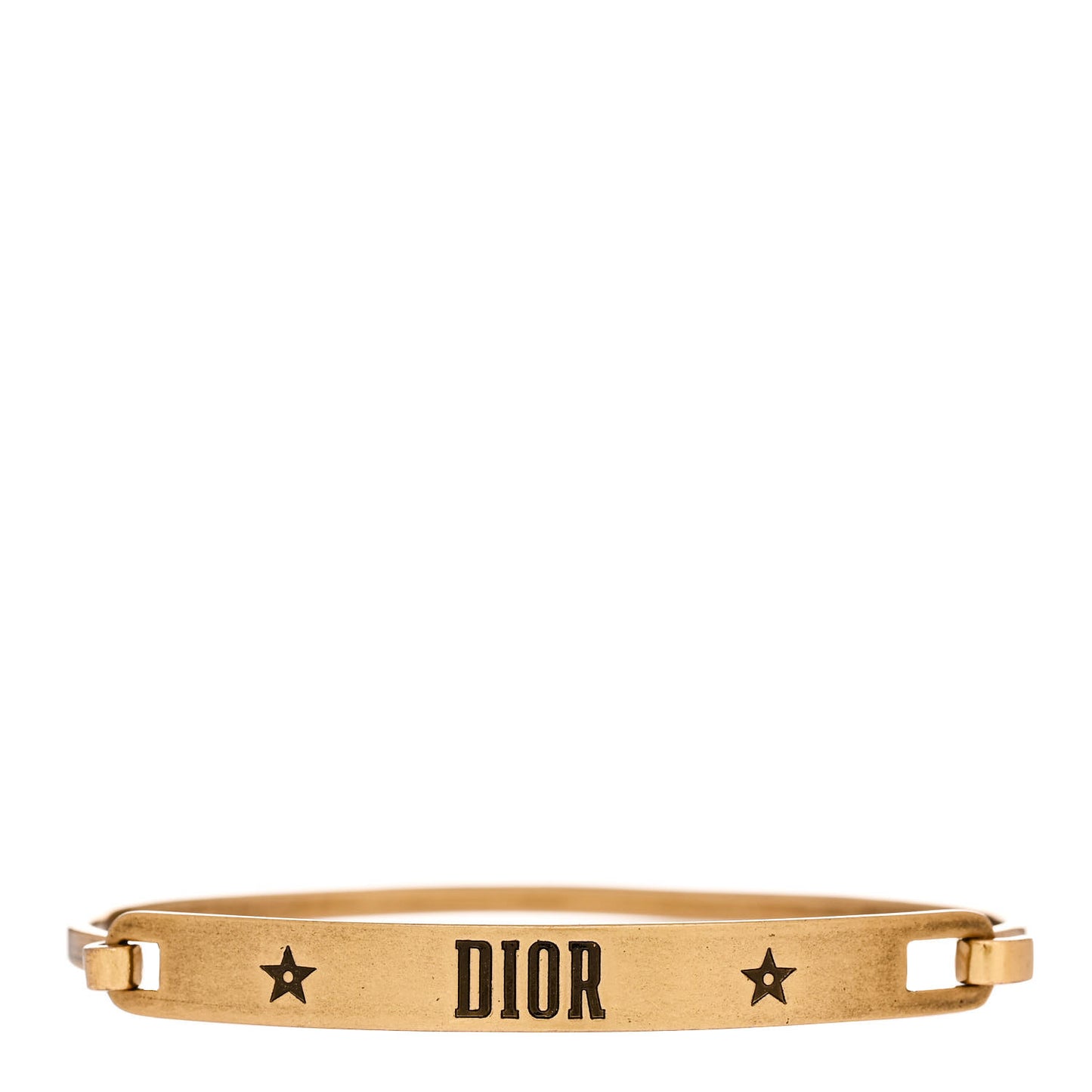 Metal Crystal Dio(r)evolution Bracelet Gold