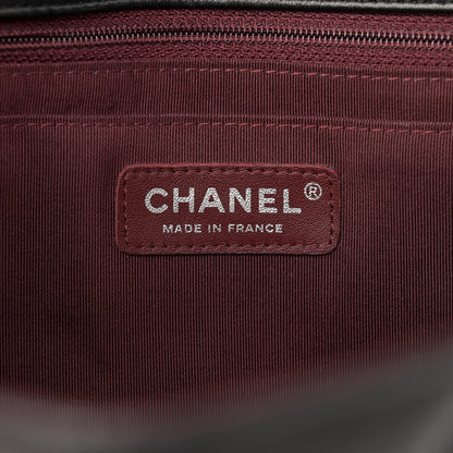 Chanel Lambskin Quilted Large Coco Rider Flap Black 6 of 11