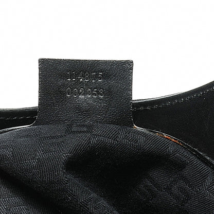 Gucci Canvas Reins Hobo Black 8 of 8