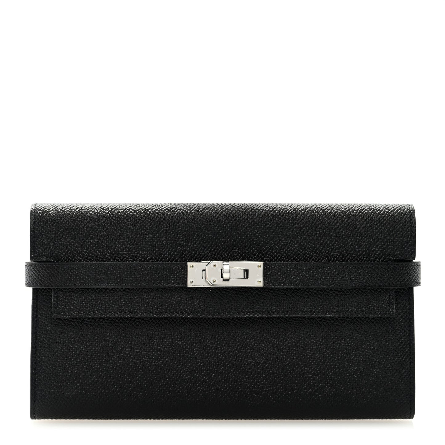 Epsom Kelly Longue Wallet Black