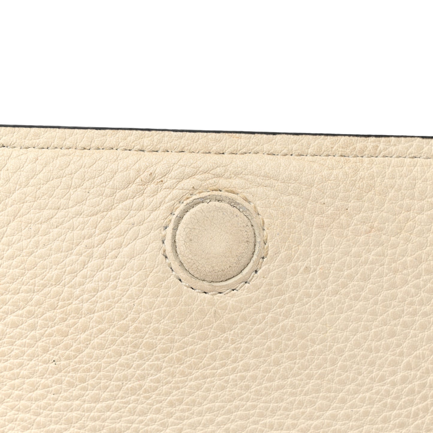 Vitello Phenix Flap Crossbody White