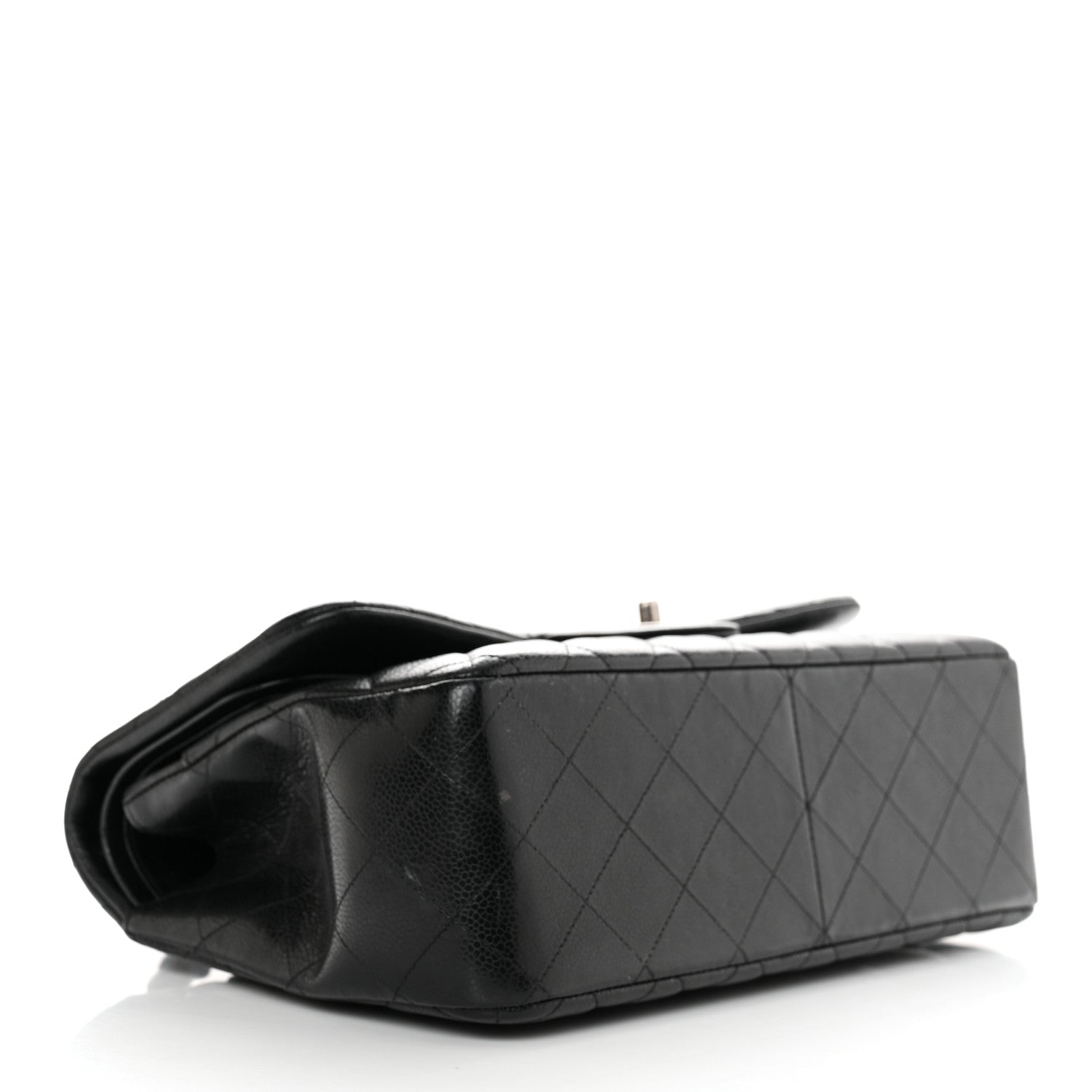 Chanel Caviar Quilted Jumbo Double Flap Black 4 of 10