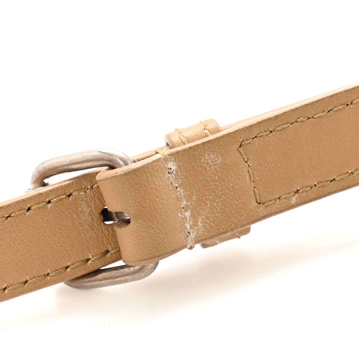 Calfskin Happy Sad XXS Ville Top Handle Bag Light Brown