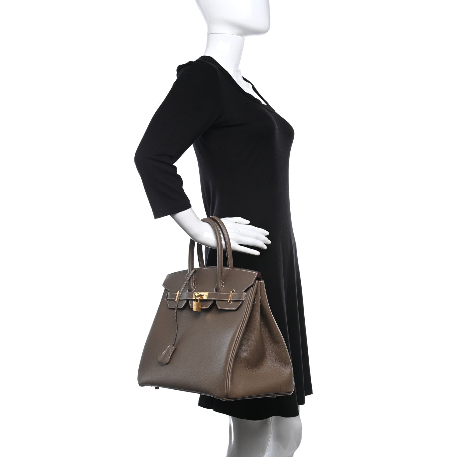 Hermes Epsom Birkin 35 Etoupe 2 of 11