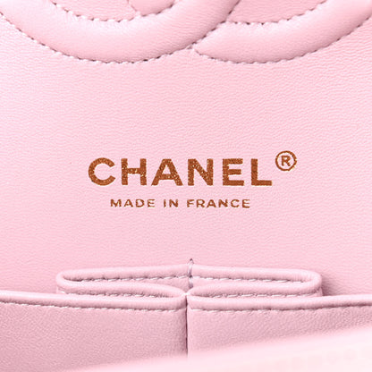 Chanel Caviar Quilted Medium Double Flap Light Pink 6 of 12