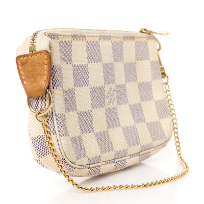 Louis Vuitton Damier Azur Mini Pochette Accessories 3 of 10