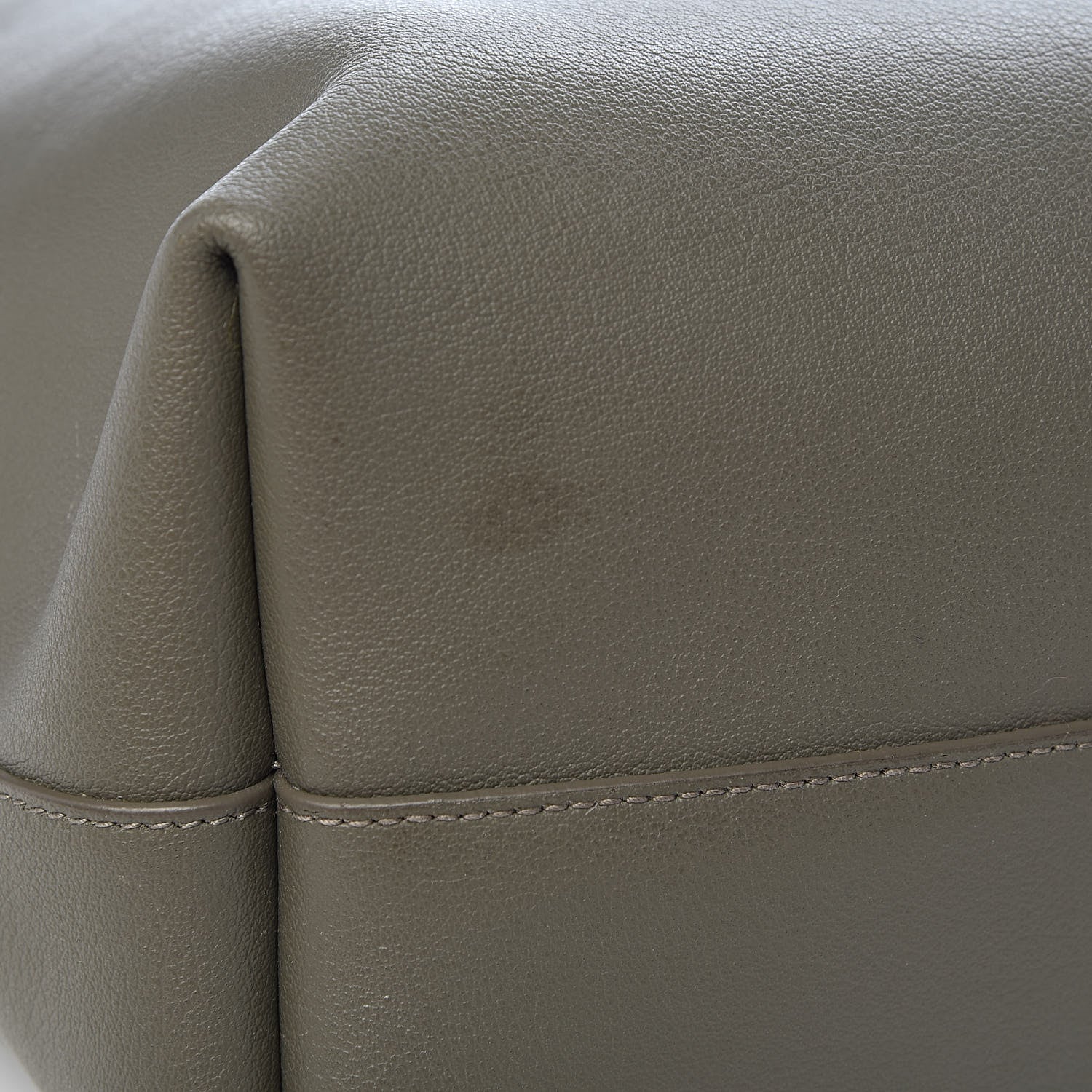 Saint Laurent Calfskin Large Shopping Tote Kaki Militaire 13 of 17