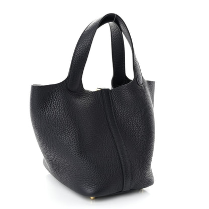Hermes Taurillon Clemence Picotin Lock 18 PM Caban 3 of 10