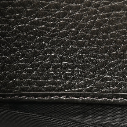 Gucci Metallic Pebbled Calfskin Soho Zip Around Wallet Sasso 7 of 11