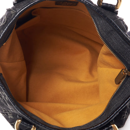 Louis Vuitton Denim Neo Cabby MM Black 7 of 8