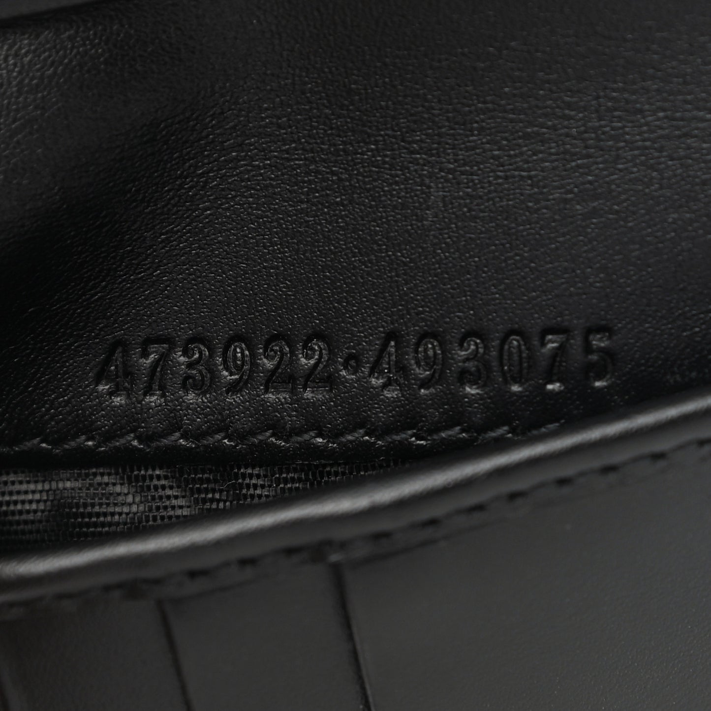 Guccissima Signature Dorian Bi-Fold Wallet Black