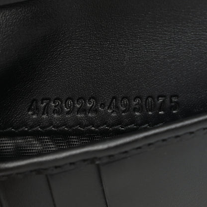 Gucci Guccissima Signature Dorian Bi-Fold Wallet Black 7 of 10