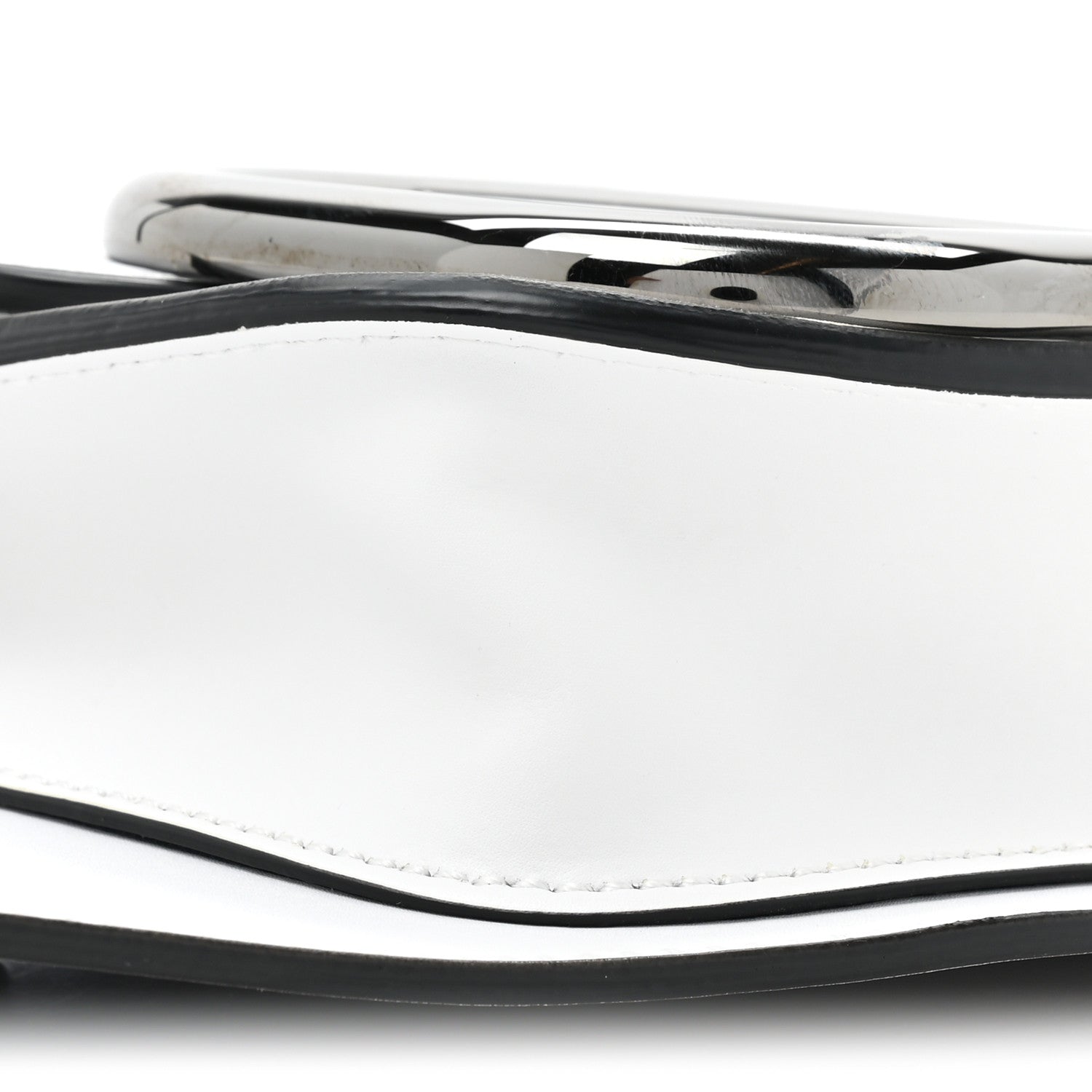 Valentino Garavani Calfskin Supervee Belt Bag White 8 of 9
