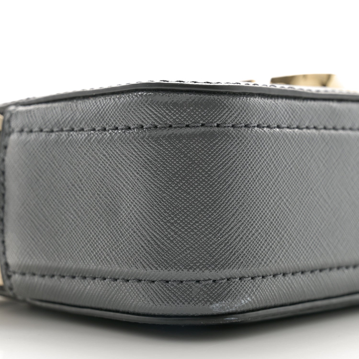 Marc Jacobs Saffiano Small Snapshot Camera New Black Mulitcolor 9 of 11