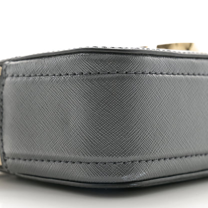 Marc Jacobs Saffiano Small Snapshot Camera New Black Mulitcolor 9 of 11