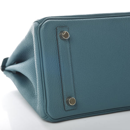 Hermes Togo Birkin 25 Cobalt 6 of 10