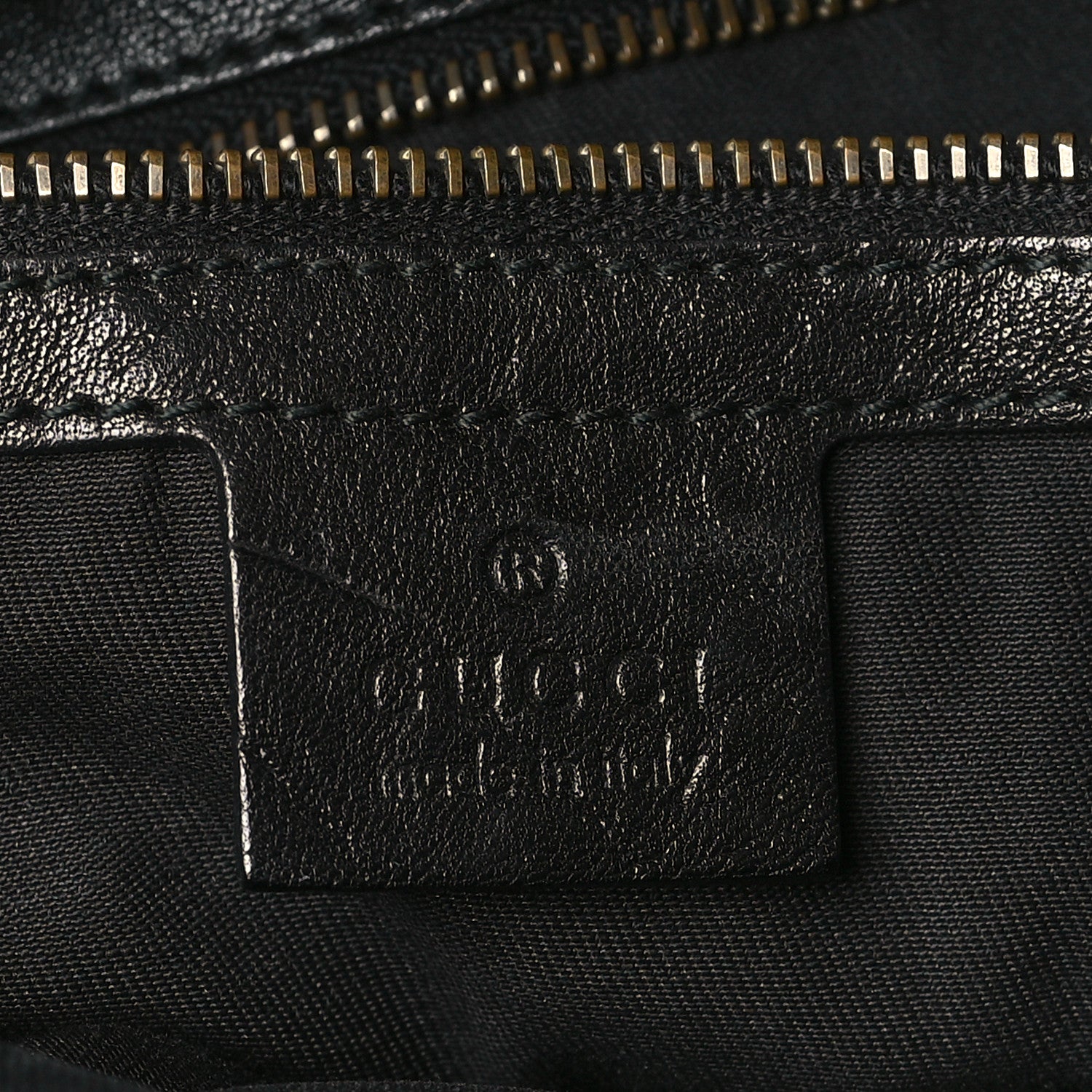 Gucci Monogram Large Jockey Hobo Black 6 of 11