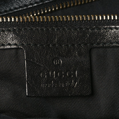 Gucci Monogram Large Jockey Hobo Black 6 of 11