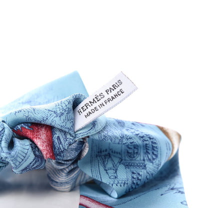 Hermes Silk Twilly Scrunchie 2 of 3