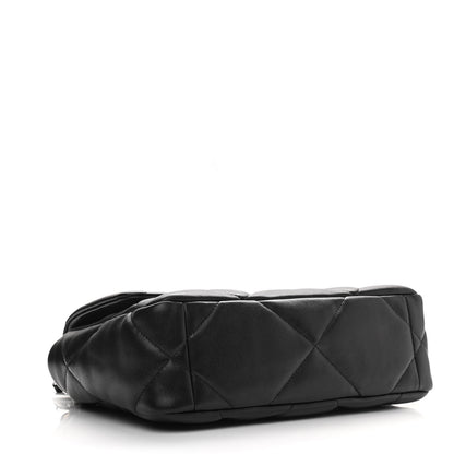 Chanel Goatskin Quilted Medium Chanel 19 Flap Black 4 of 14