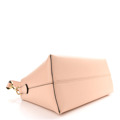 Fendi Vitello King Logo Embossed Medium By The Way Boston Bag Light Rose 4 of 10