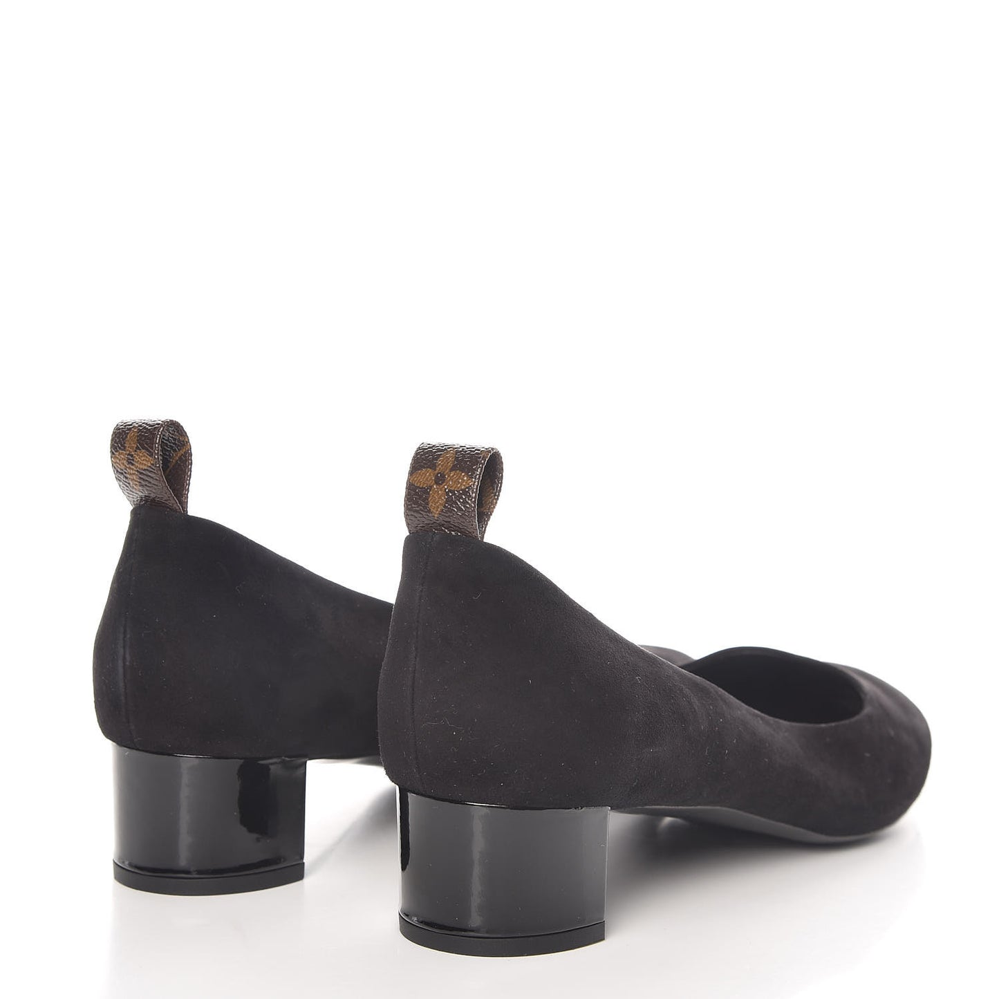Suede Uniformes Pump 40 Black