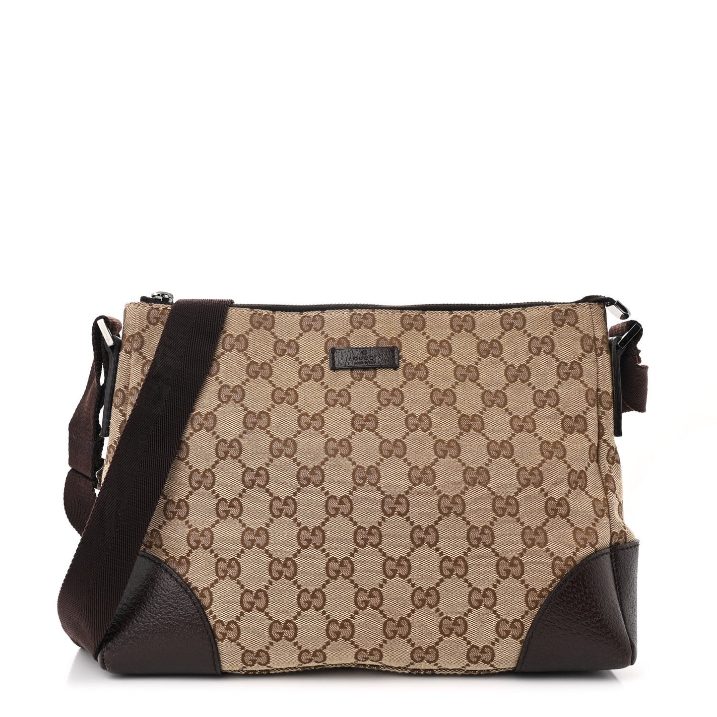 Monogram Joy Messenger Bag Dark Brown