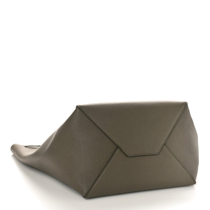 Celine Soft Grained Calfskin Small Belt Cabas Phantom Grey 4 of 8