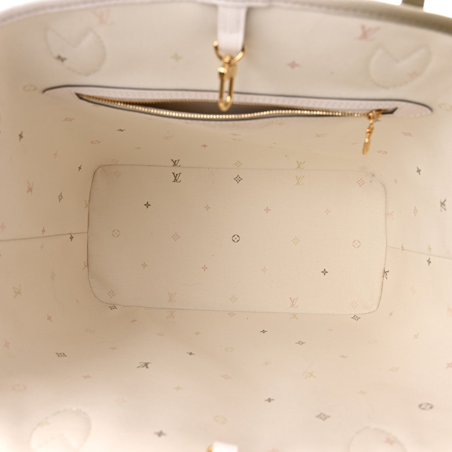 Louis Vuitton Monogram Giant Spring In The City Neverfull MM Sunset Kaki 6 of 10