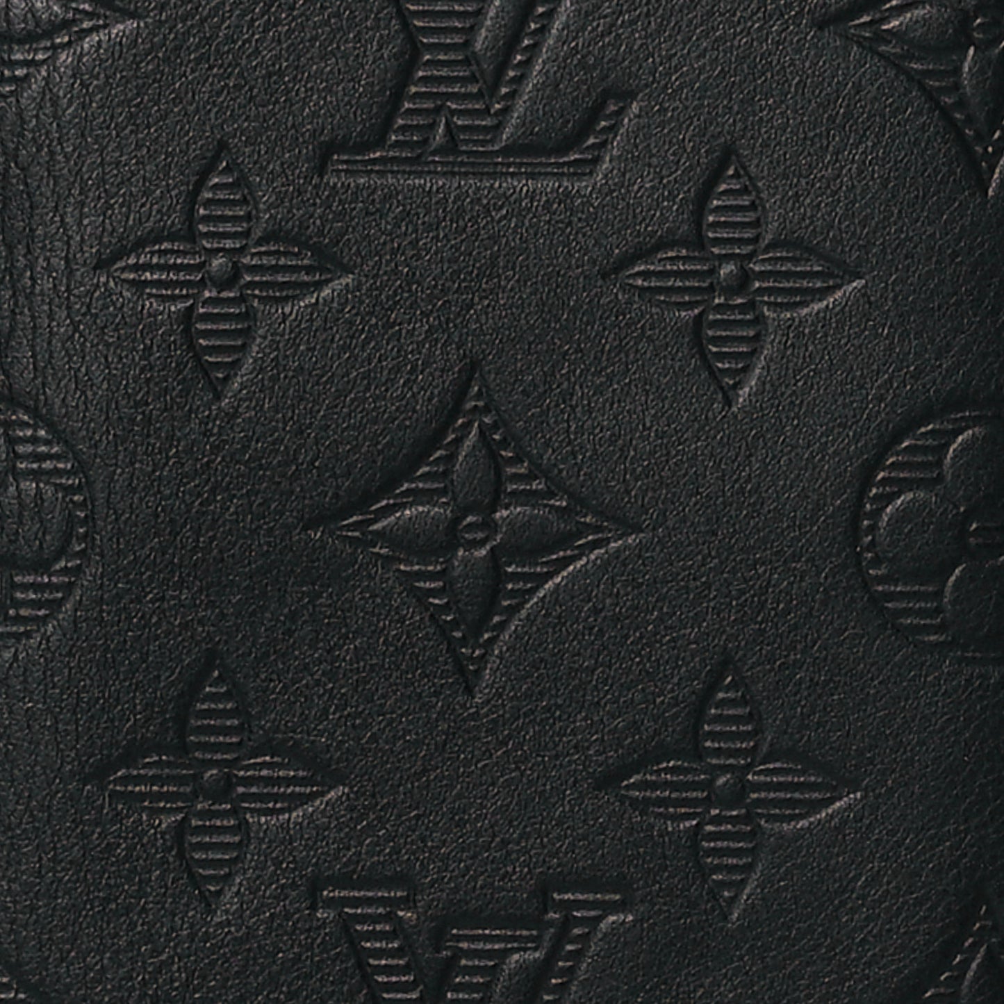 Calfskin Monogram Shadow Brazza Wallet Black