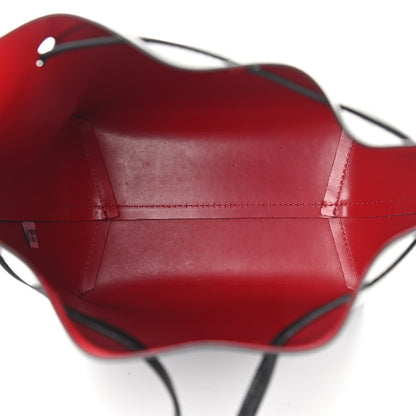 Mansur Gavriel Saffiano Mini Bucket Bag Black Flamma 4 of 11