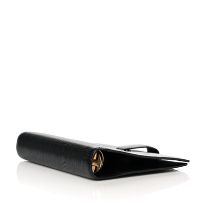 Louis Vuitton Epi Medium Ring Agenda Cover Black 4 of 11