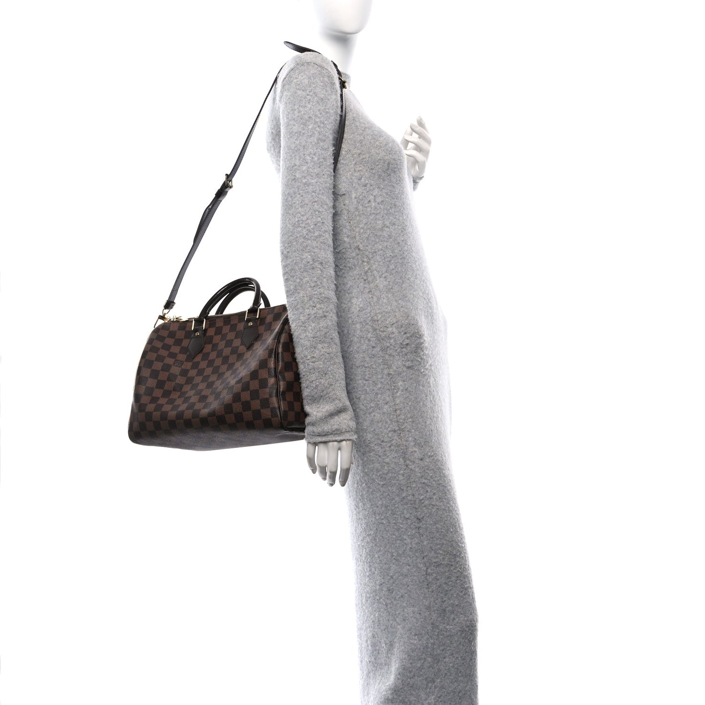 Damier Ebene Speedy Bandouliere 30
