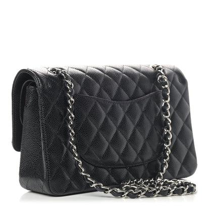 Chanel Caviar Quilted Medium Double Flap Black 2 of 4