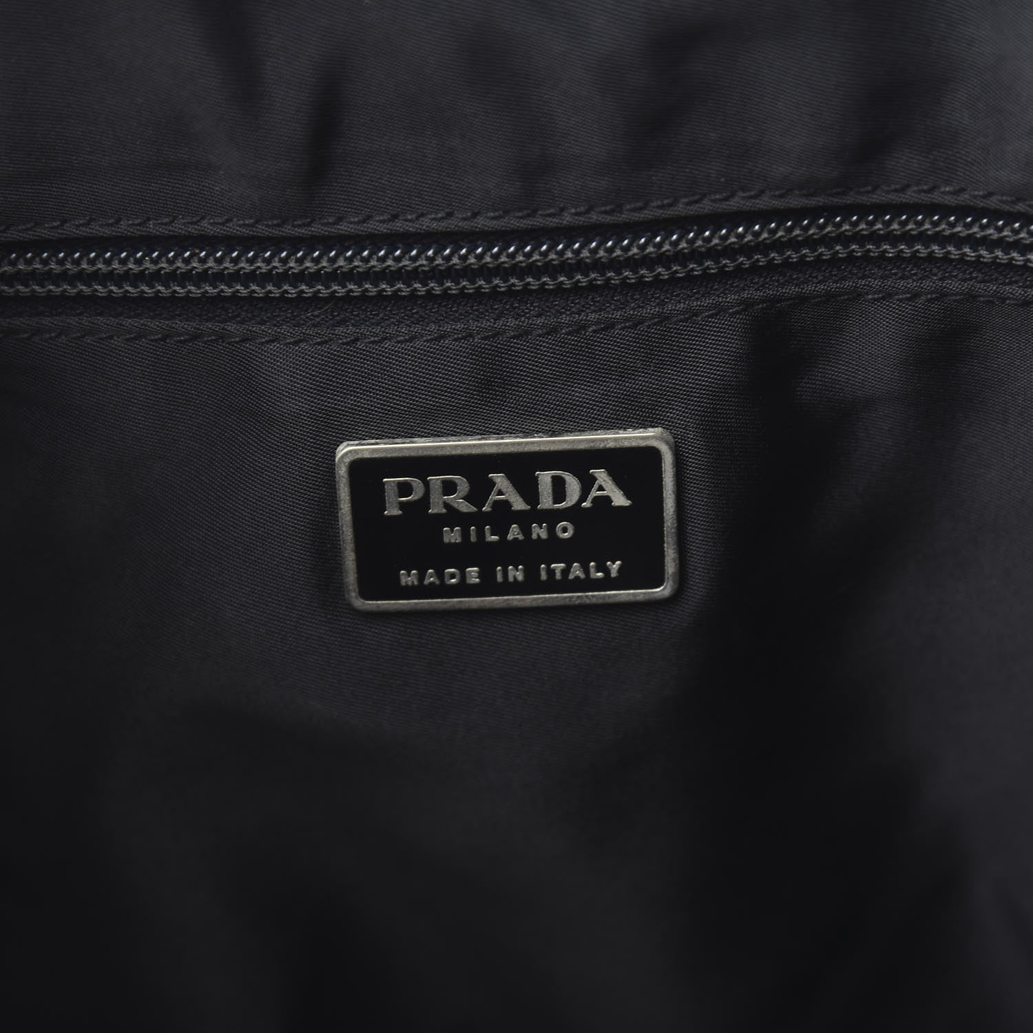 Prada Tessuto Nylon Lucite Tote Black 5 of 9
