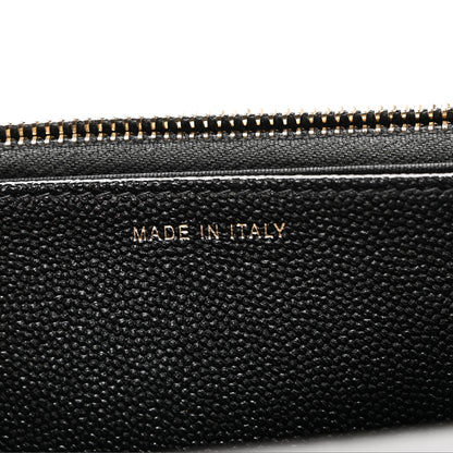 Chanel Caviar Quilted Golden Class Wallet On Chain WOC Black 7 of 12