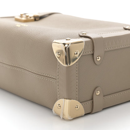 Louis Vuitton Calfskin Side Trunk MM Taupe 9 of 9