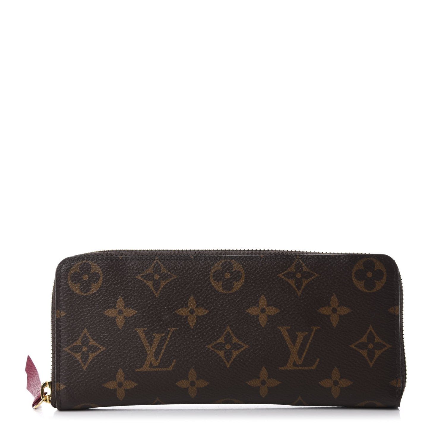 Monogram Clemence Wallet Fuchsia