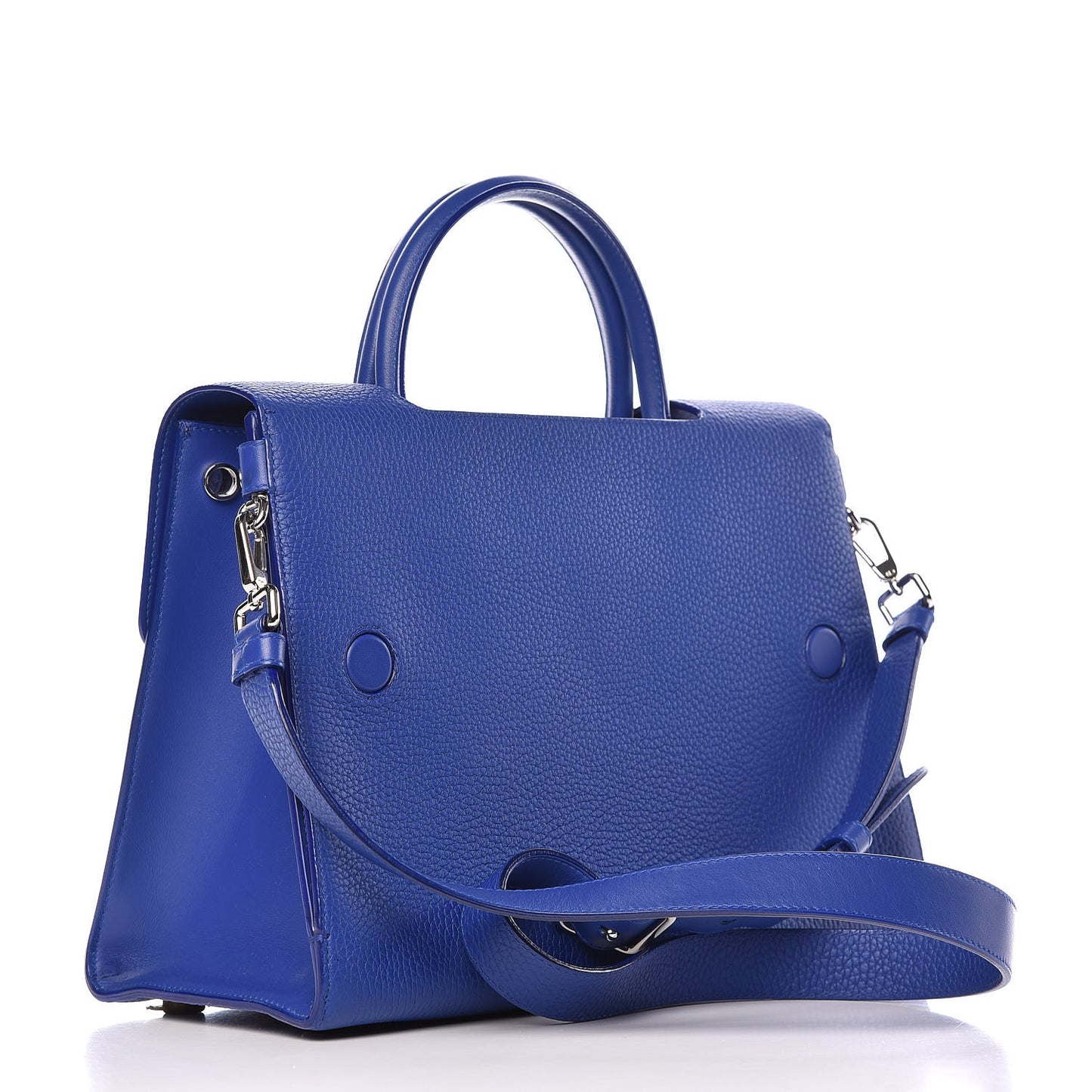 Bullcalf Medium Diorever Flap Yves Klein Blue