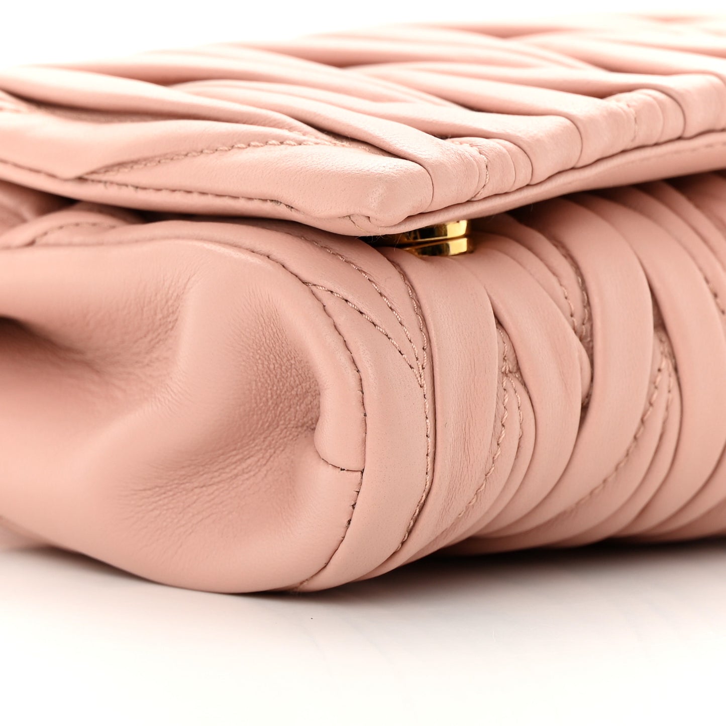 Nappa Matelasse Wallet On Chain Orchidea