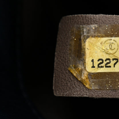 Chanel Lambskin Quilted Hidden Chain Tote Navy 7 of 13