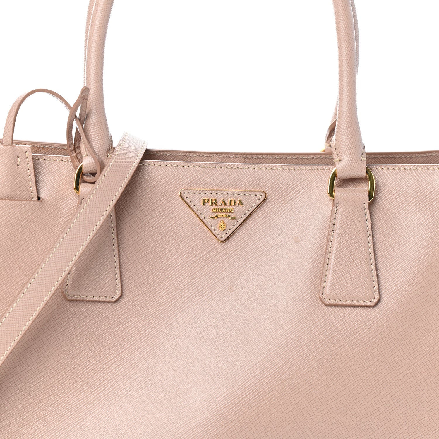 Prada Saffiano Medium Galleria Double Zip Tote Cammeo 7 of 9