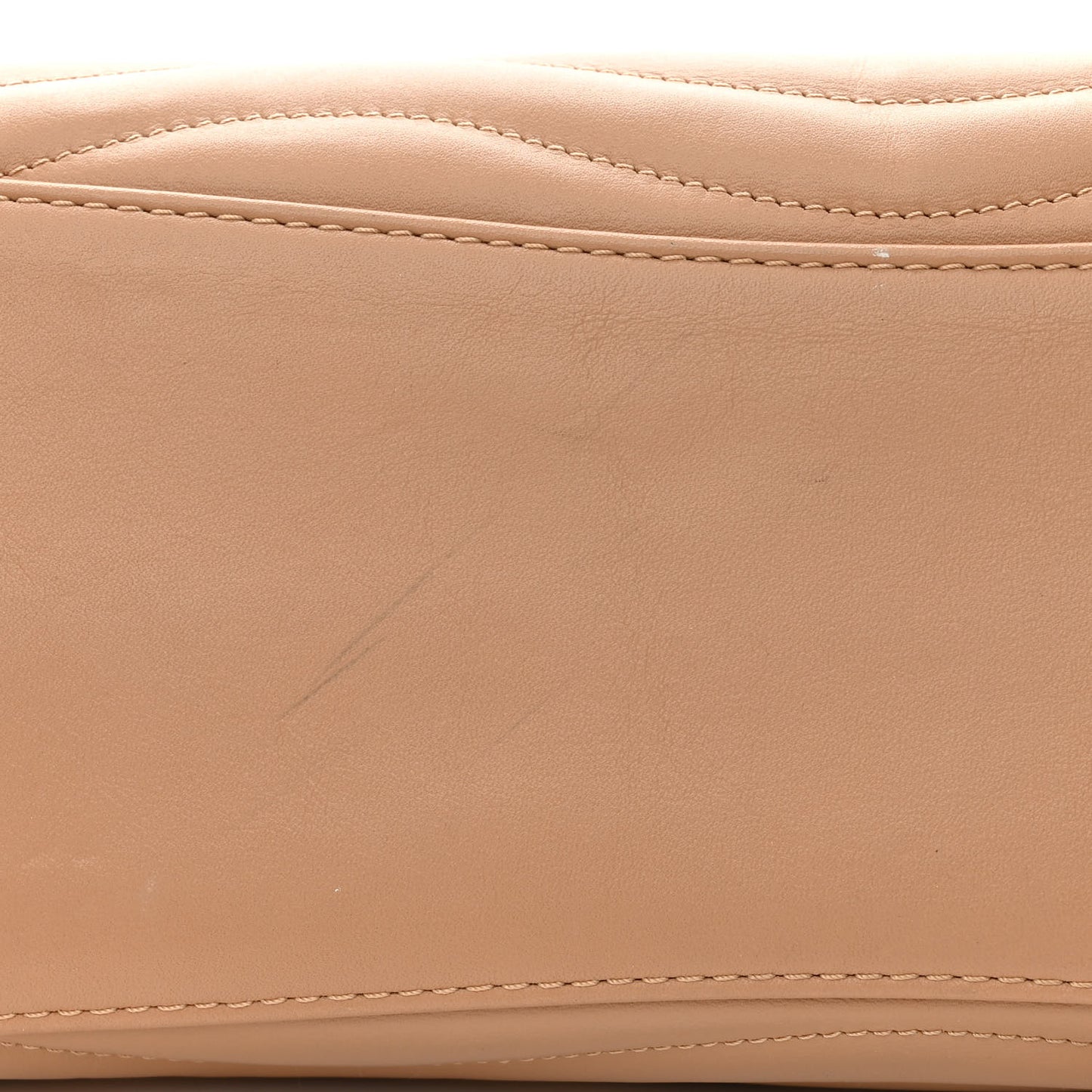 Calfskin New Wave Chain Tote Noisette