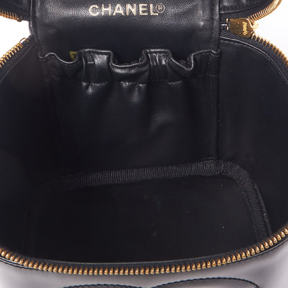 Chanel Patent Vanity Cosmetic Case Black 8 of 9