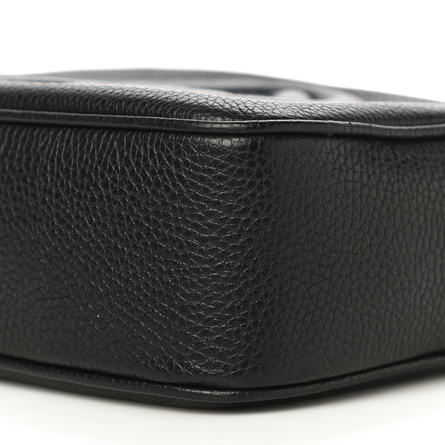 Gucci Pebbled Calfskin Small Soho Disco Bag Black 11 of 12