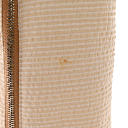 Hermes Printed Cotton Embroidered Medium Toogo Cabriole Case Biscuit 12 of 20